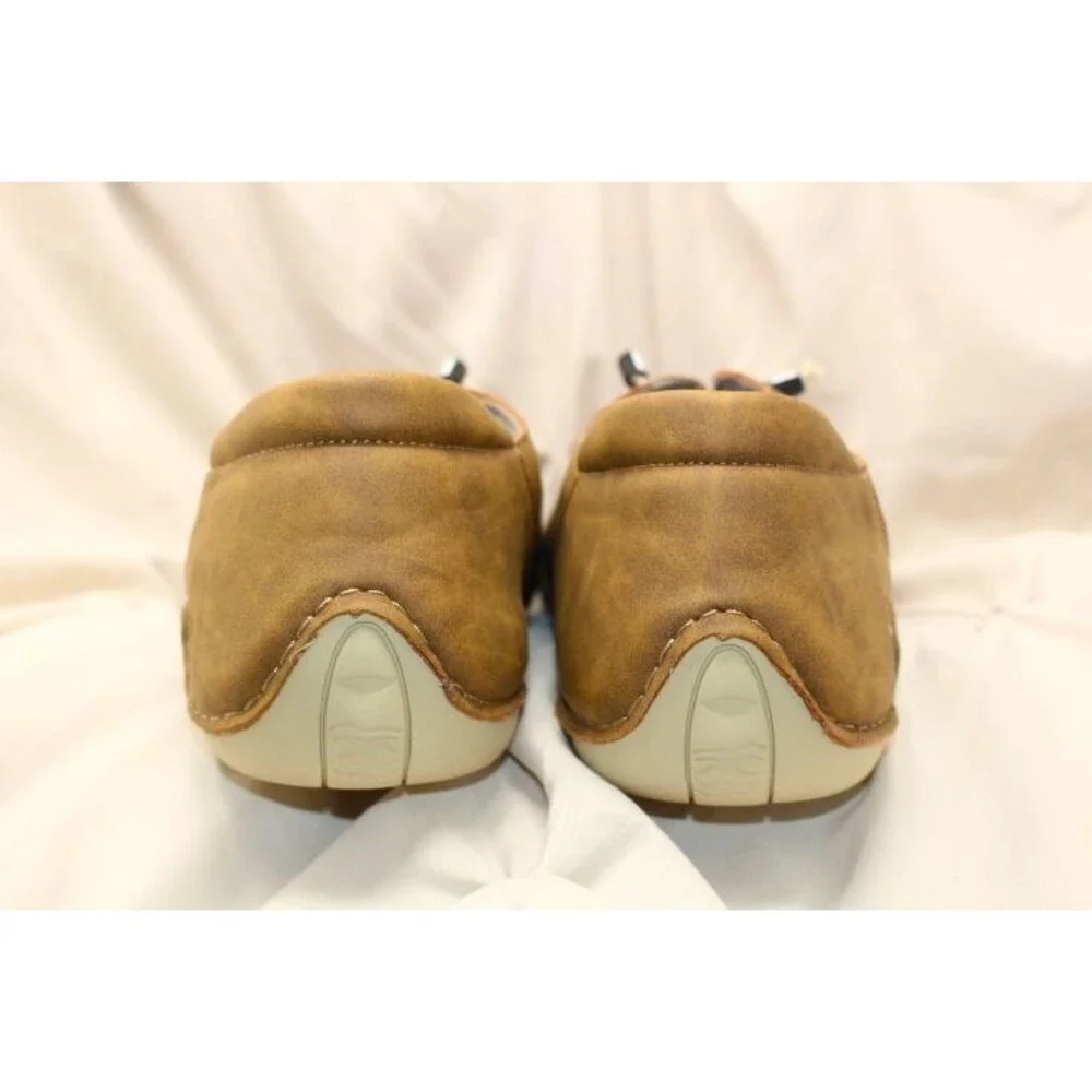 Salkin Beige OR Green Suede Leather Driving Shoes Men’s 13-14 Barefoot Style